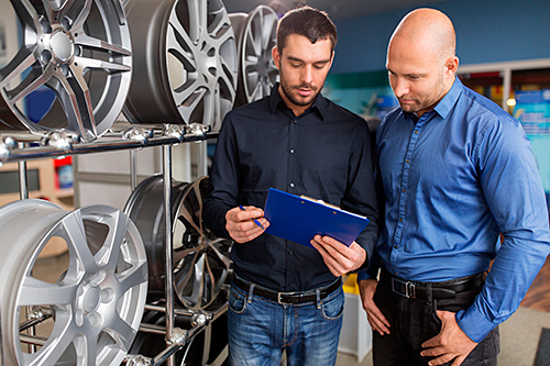 Wheel repair team