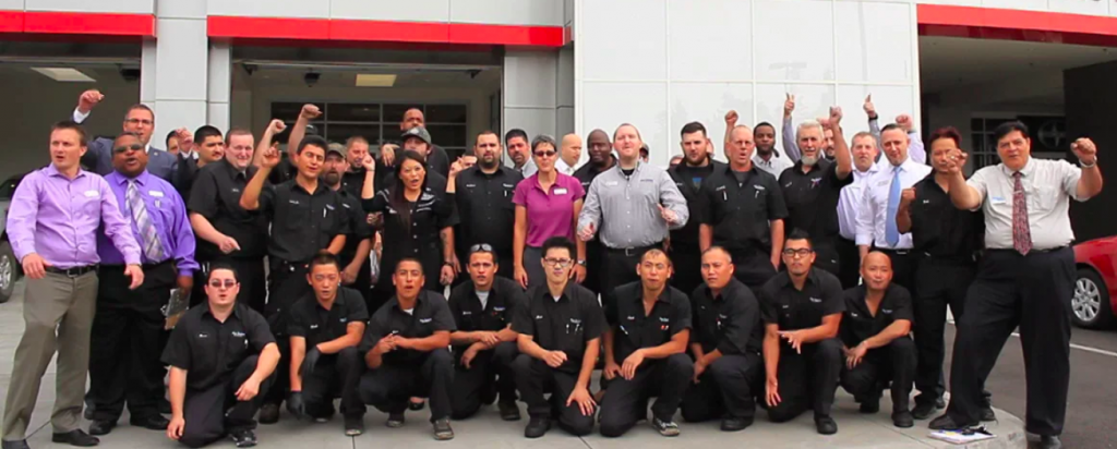 Dealership team